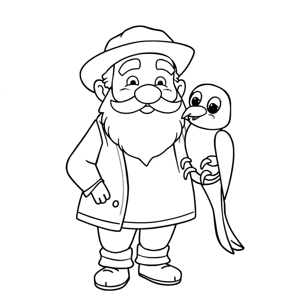 Childrens coloring page