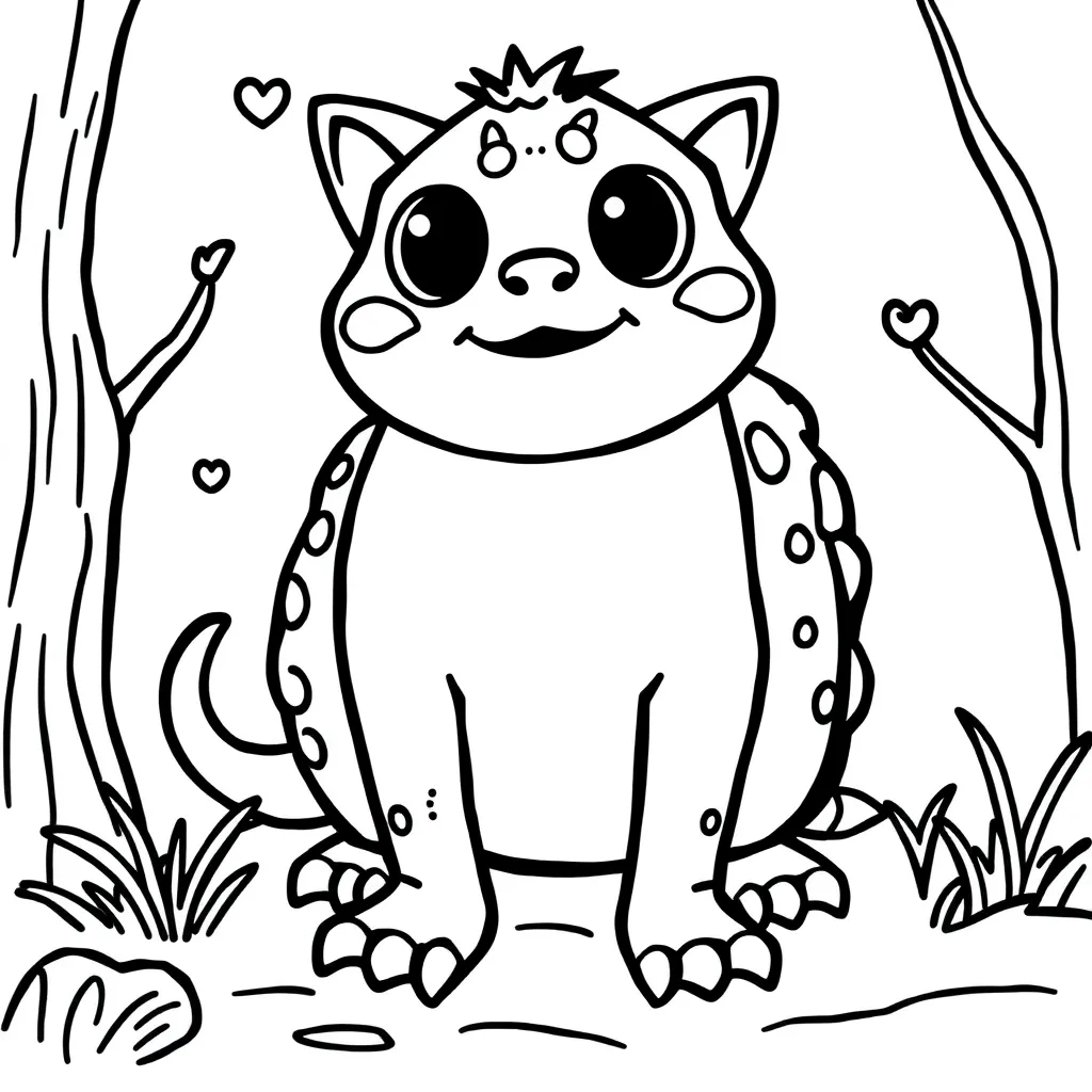 Childrens coloring page