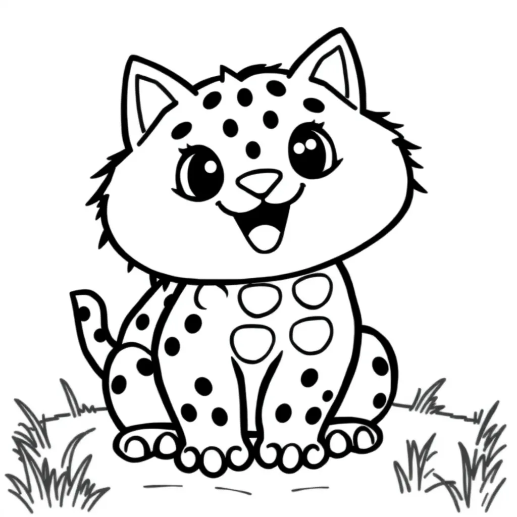 Childrens coloring page