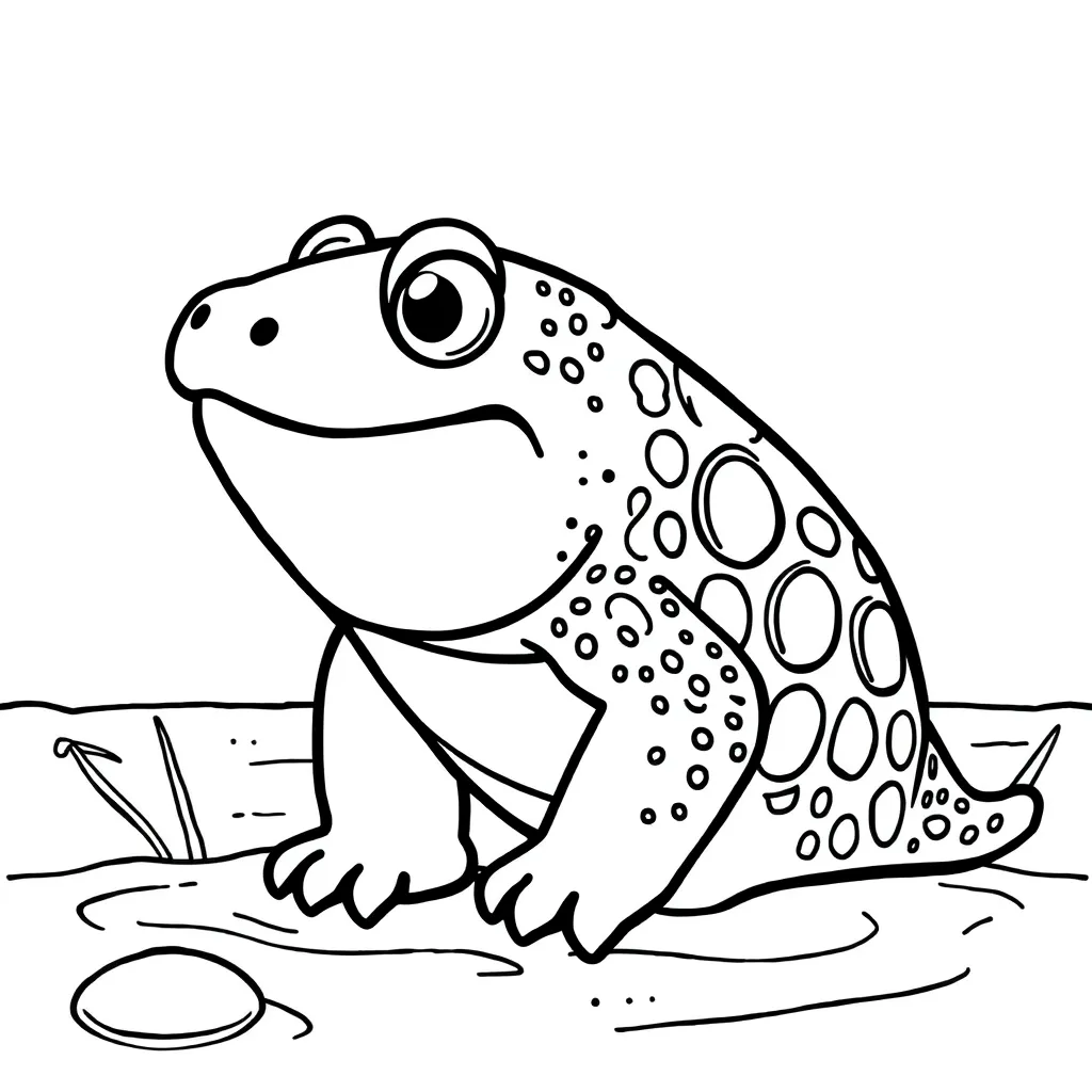 Childrens coloring page