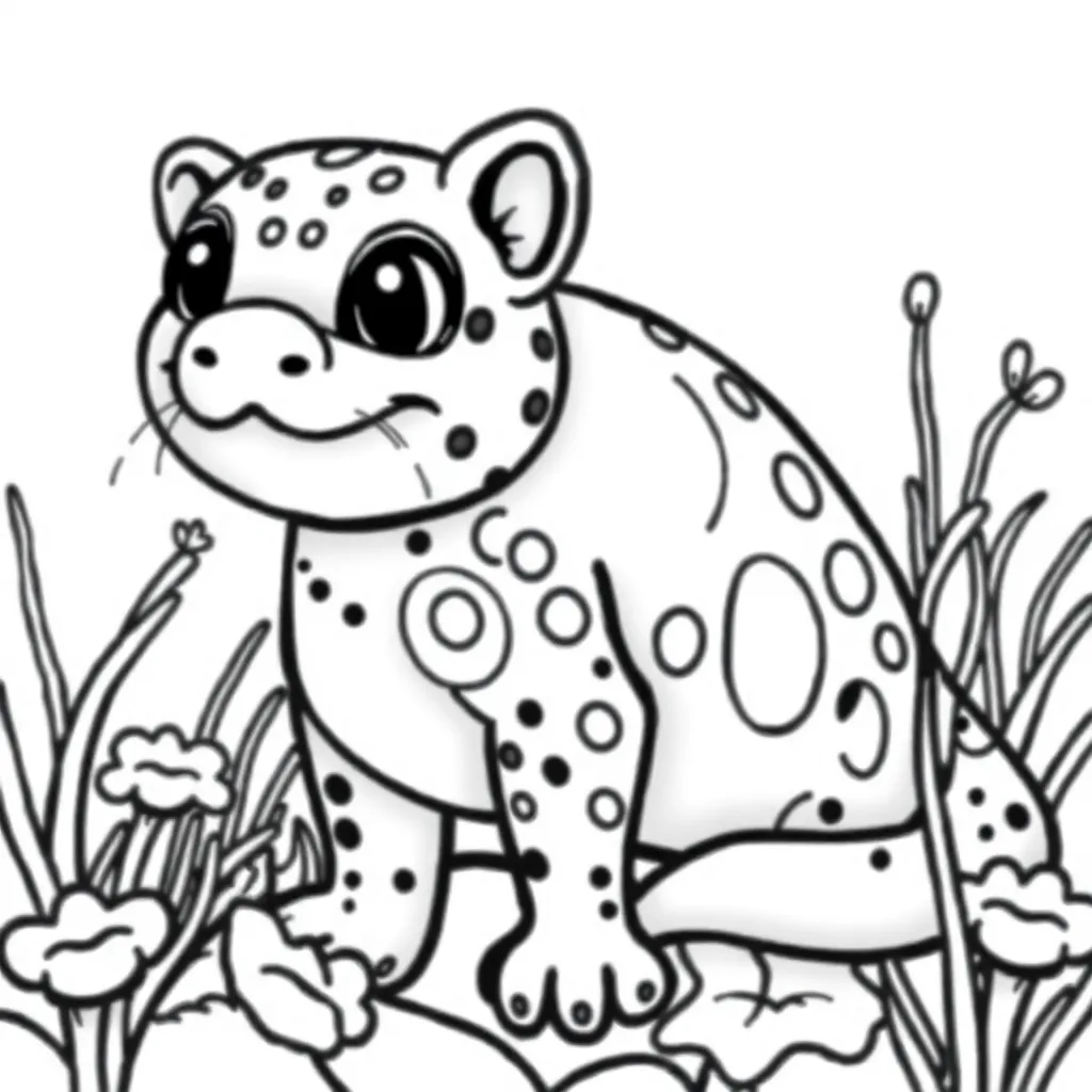 Childrens coloring page
