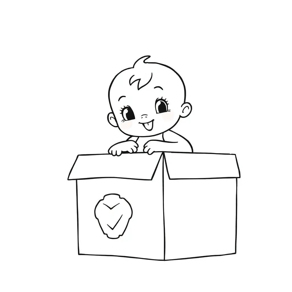 Childrens coloring page