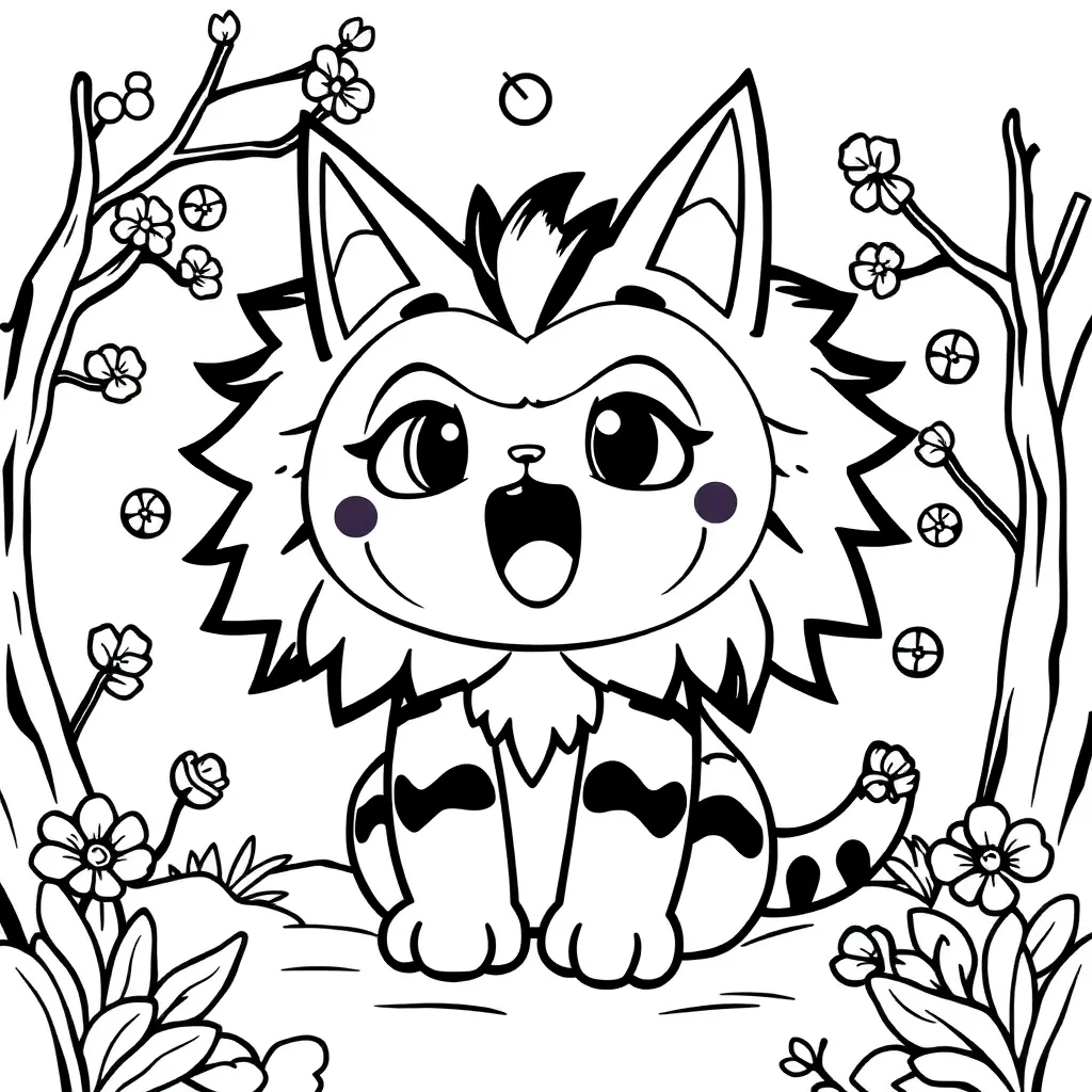 Childrens coloring page
