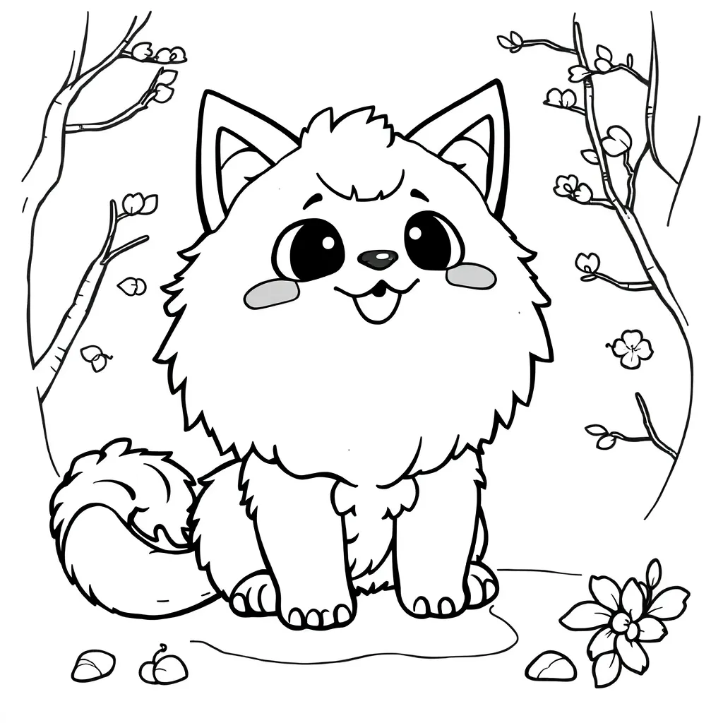 Childrens coloring page