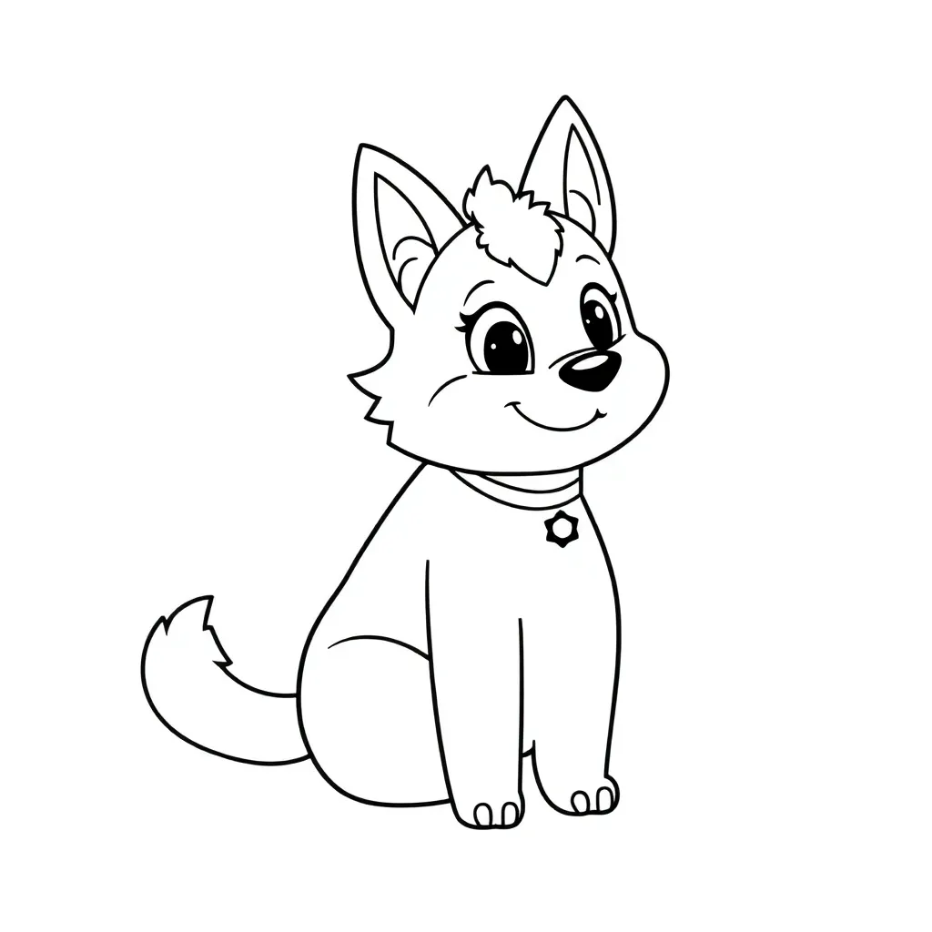 Childrens coloring page