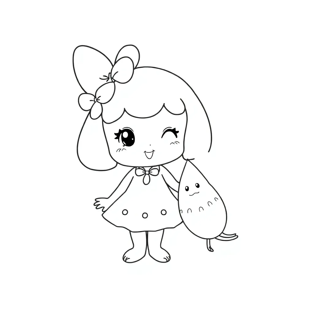 Childrens coloring page