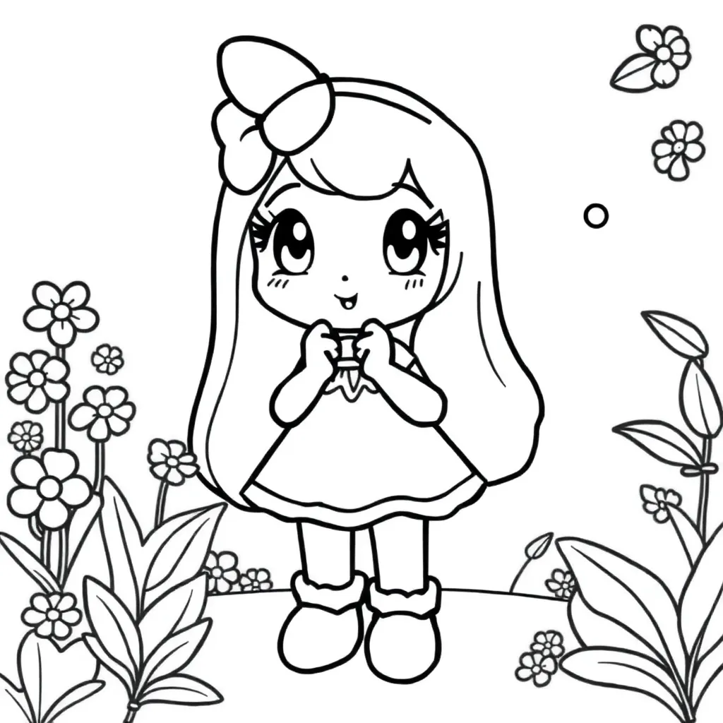Childrens coloring page