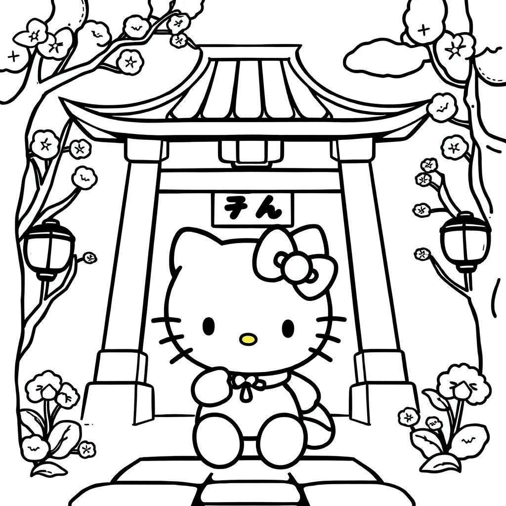 Childrens coloring page
