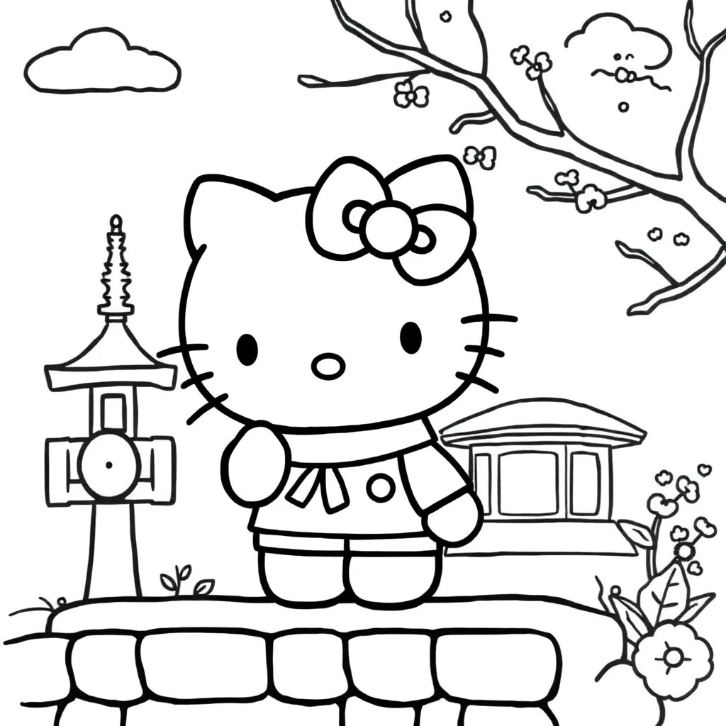 Childrens coloring page