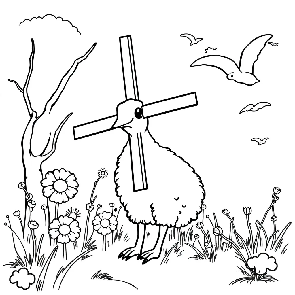 Childrens coloring page