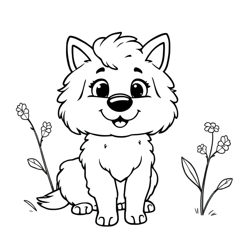 Childrens coloring page