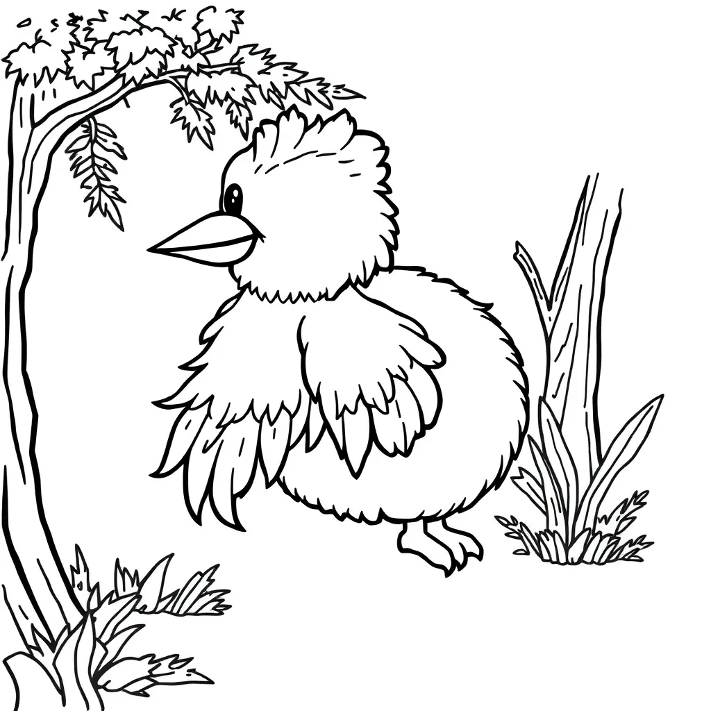 Childrens coloring page