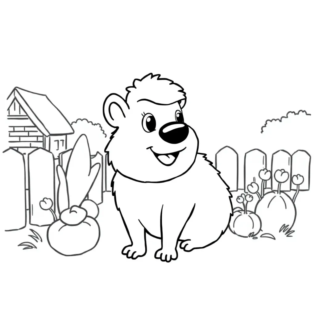 Childrens coloring page
