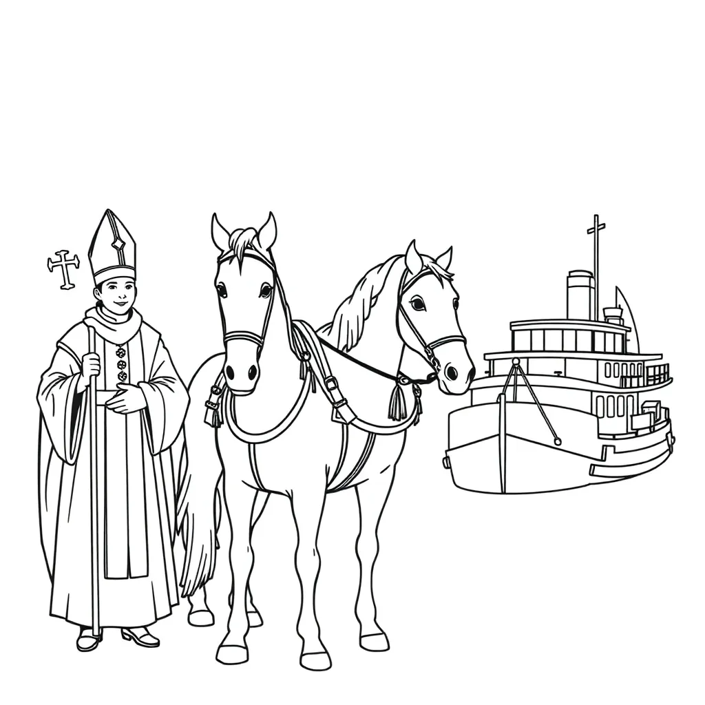 Childrens coloring page
