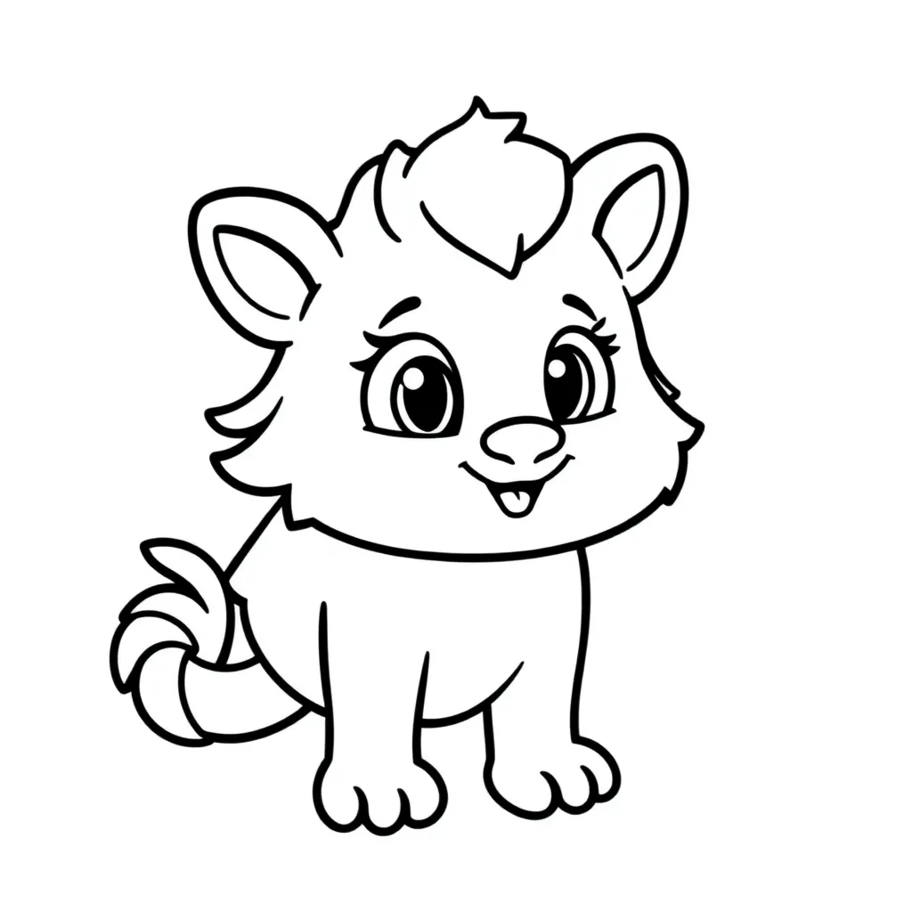 Childrens coloring page