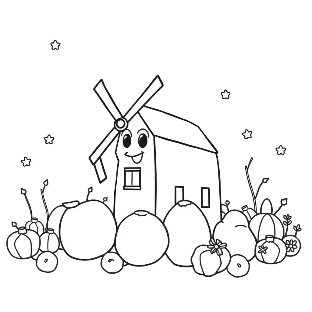 Childrens coloring page