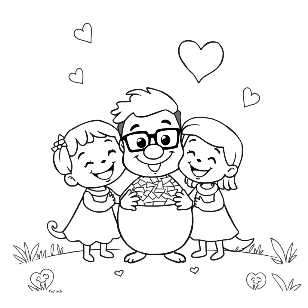 Childrens coloring page