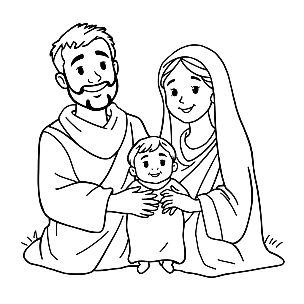 Childrens coloring page