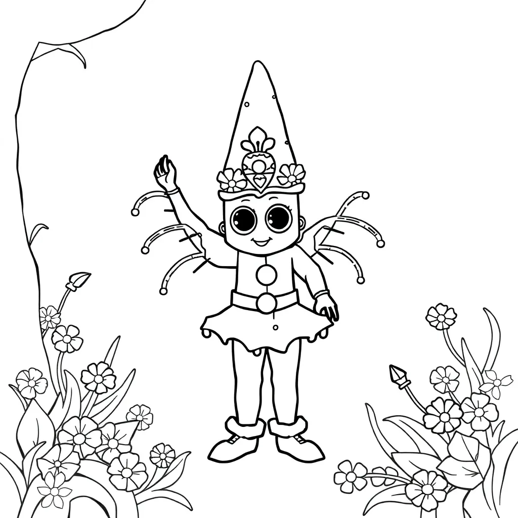 Childrens coloring page