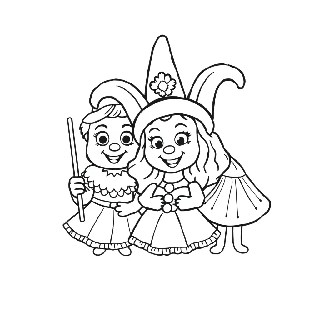Childrens coloring page