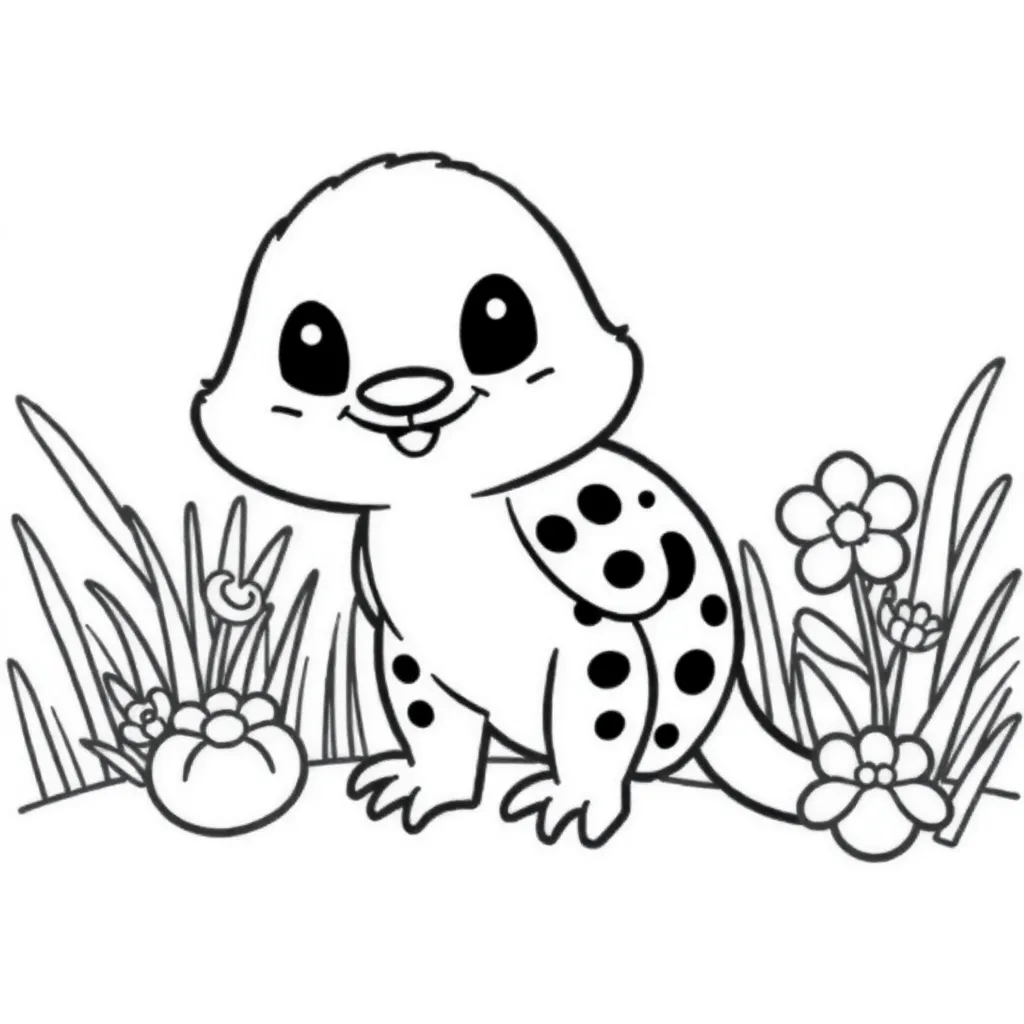 Childrens coloring page