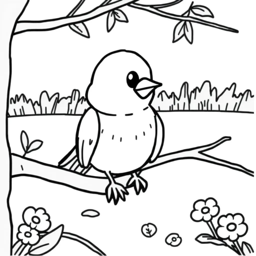Childrens coloring page