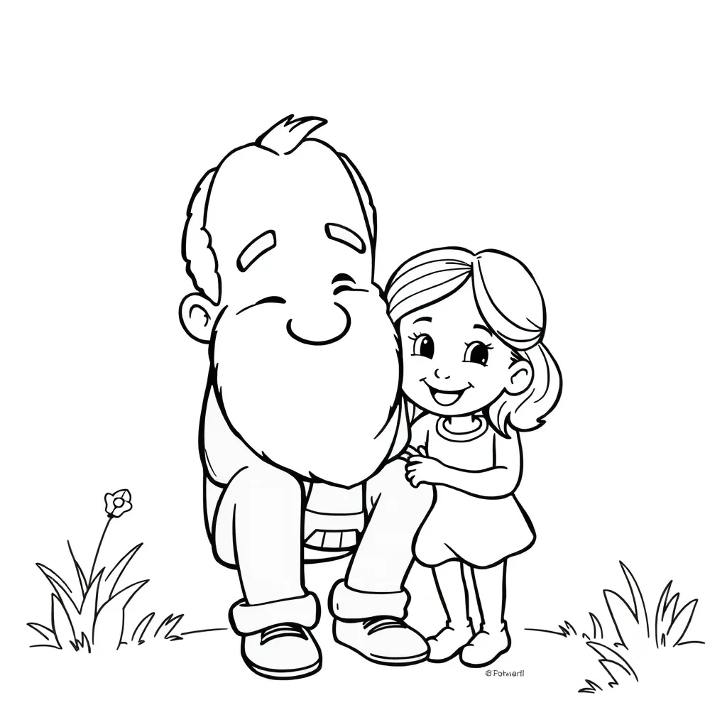 Childrens coloring page