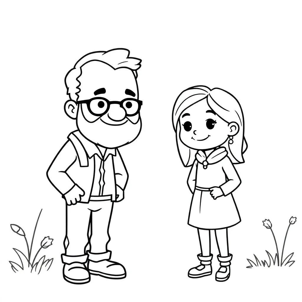 Childrens coloring page