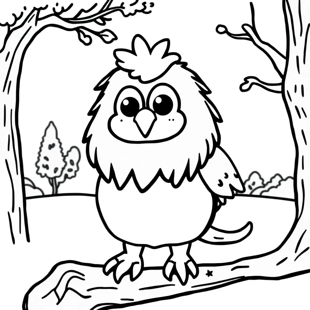 Childrens coloring page