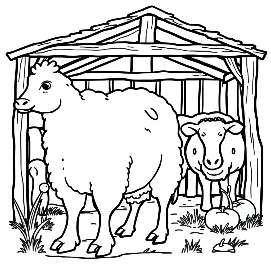Childrens coloring page