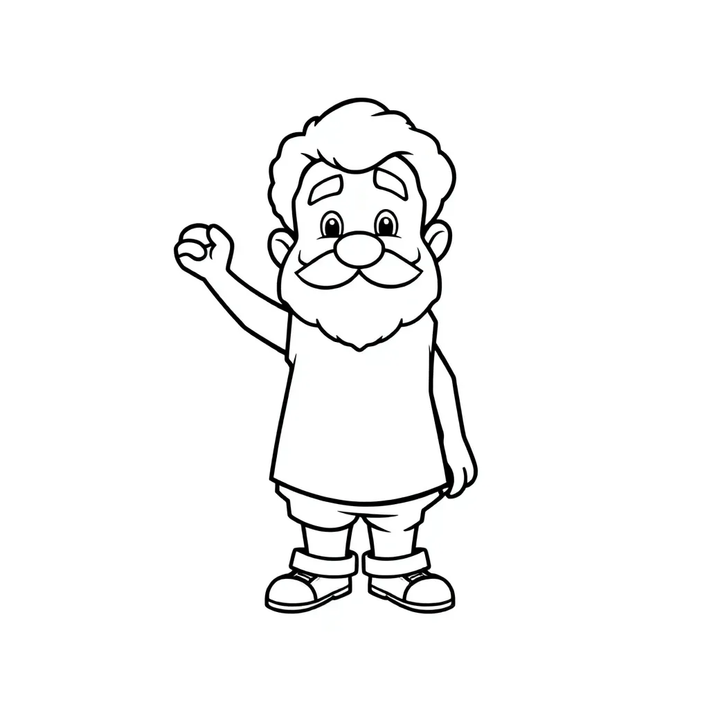 Childrens coloring page