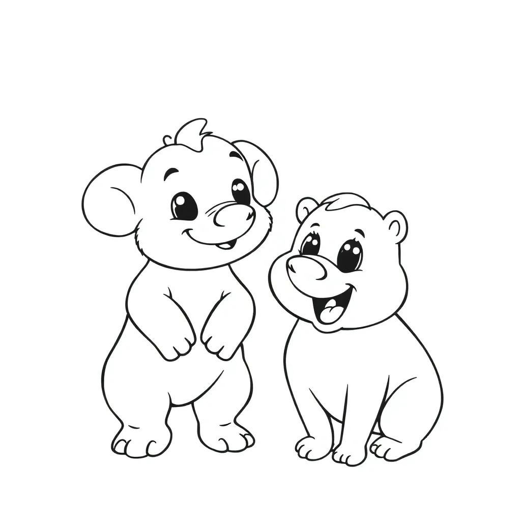 Childrens coloring page
