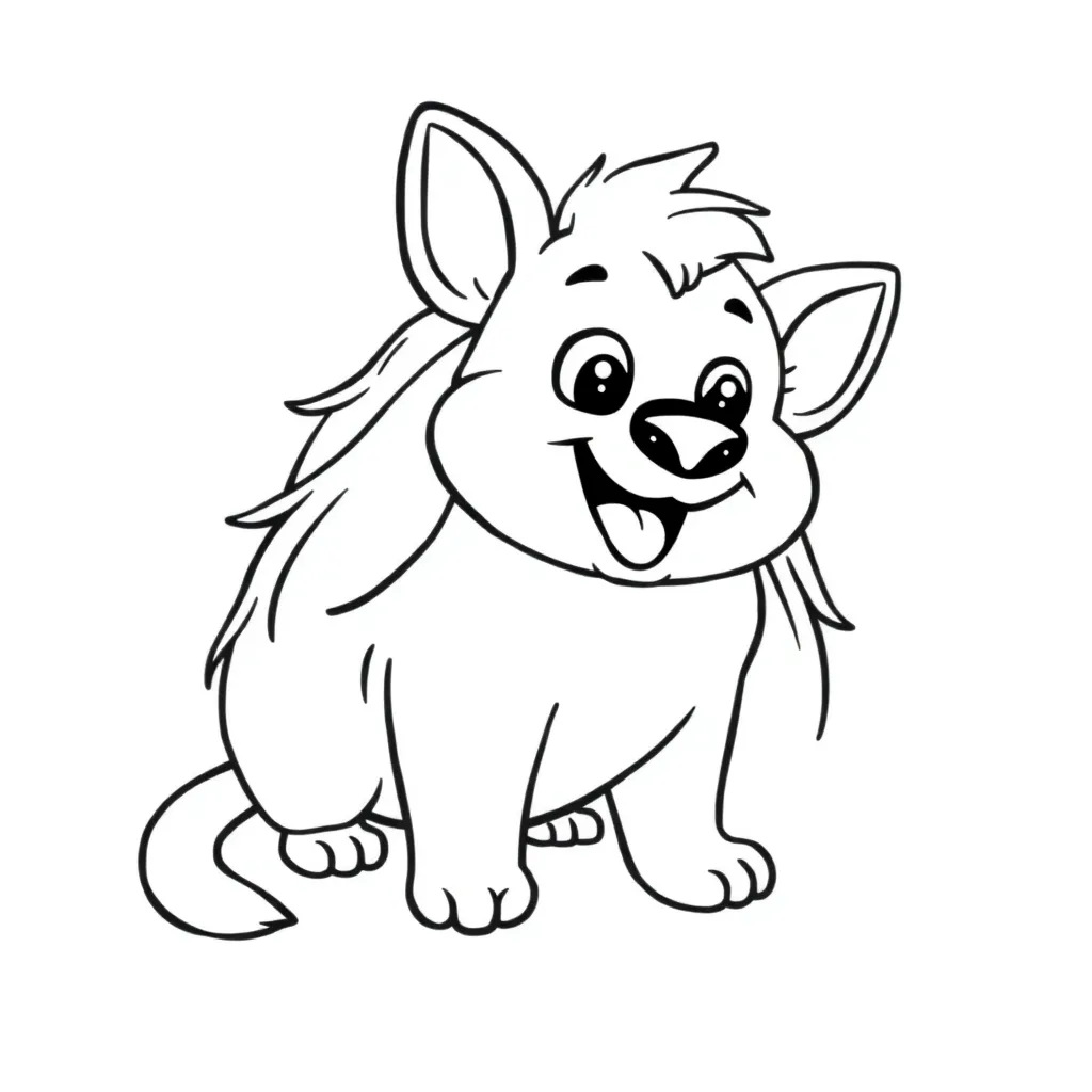 Childrens coloring page