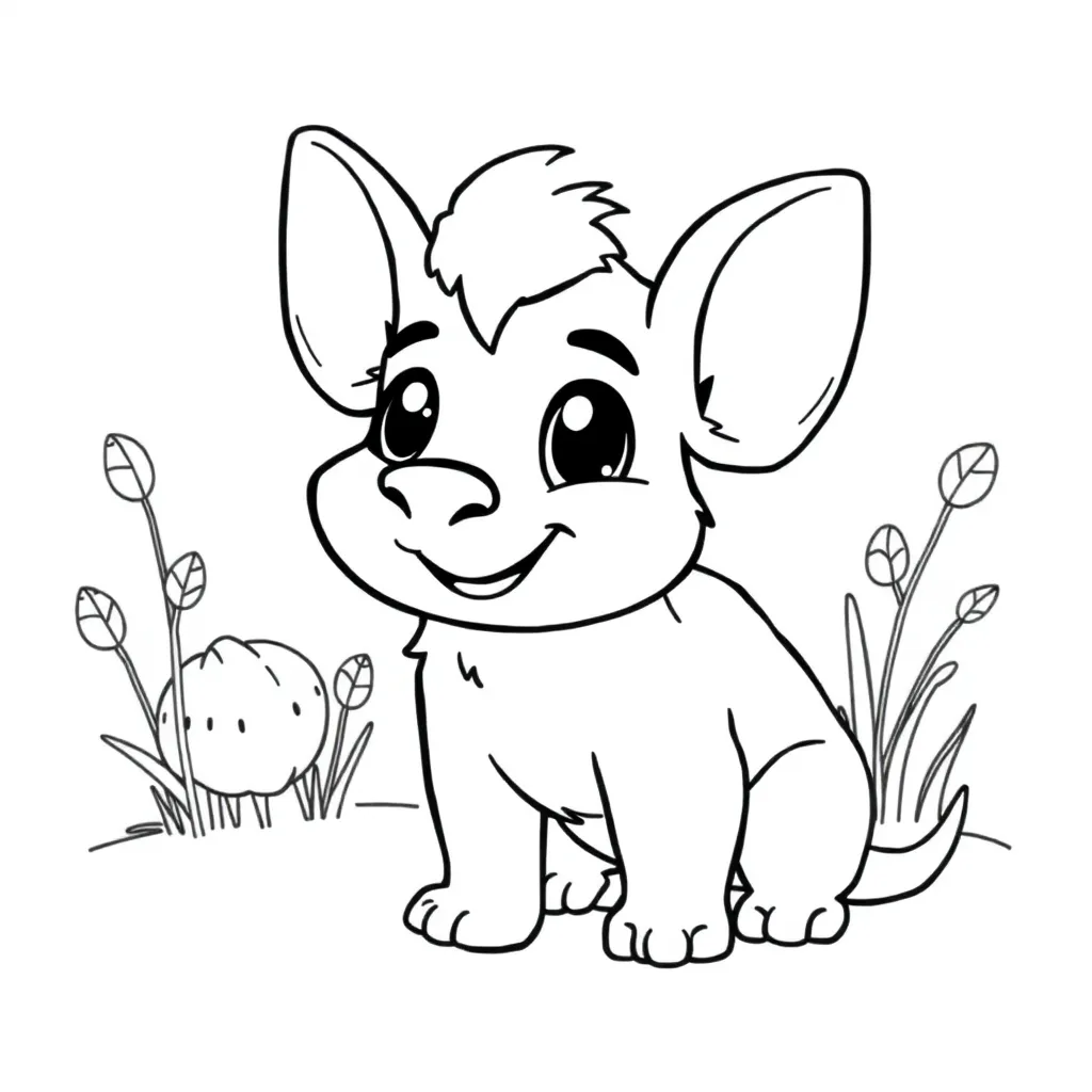 Childrens coloring page