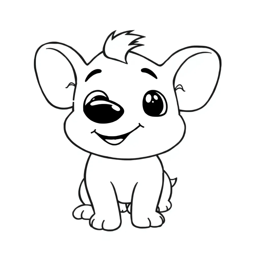 Childrens coloring page
