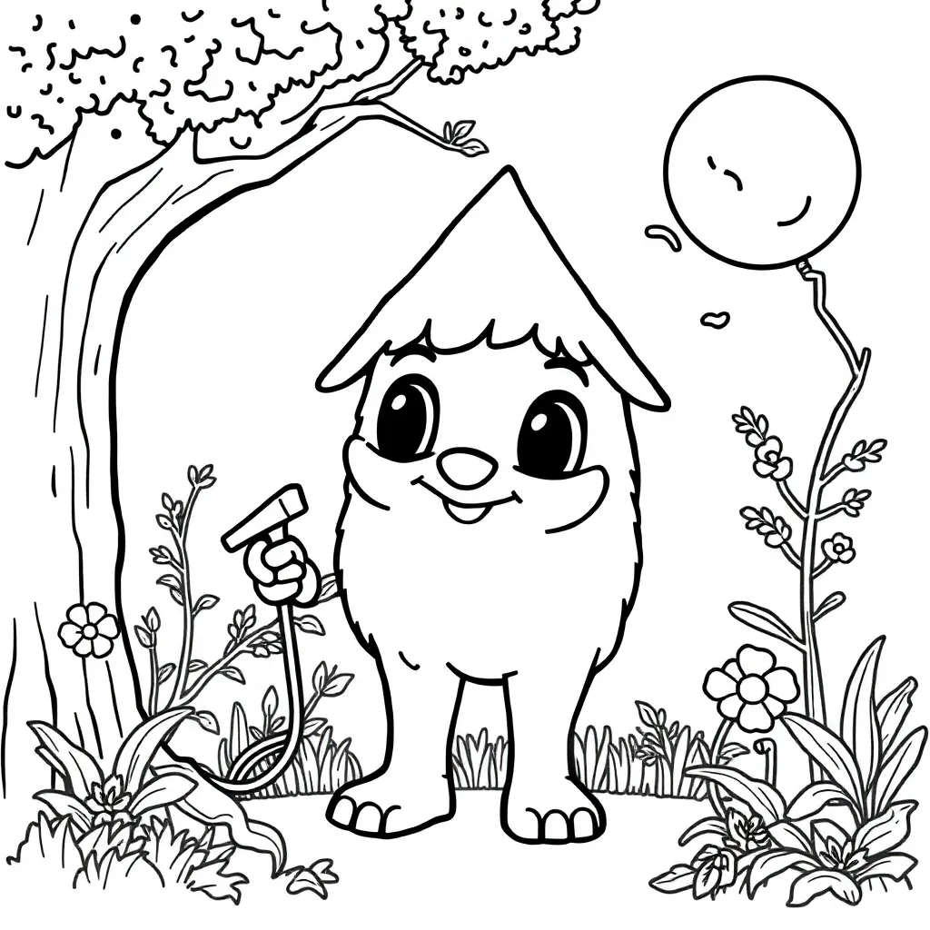 Childrens coloring page