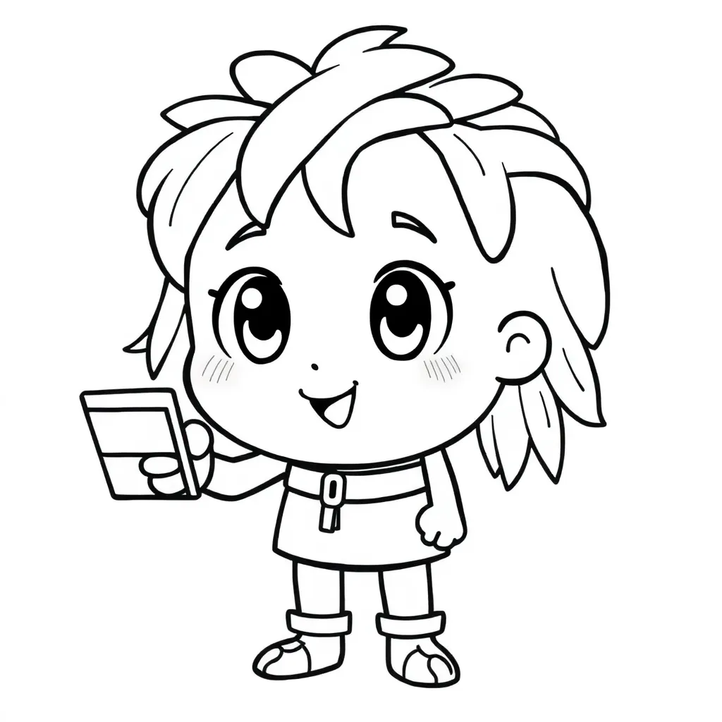 Childrens coloring page