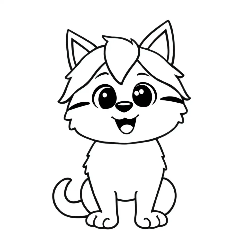 Childrens coloring page