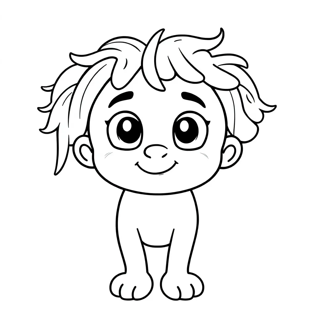 Childrens coloring page