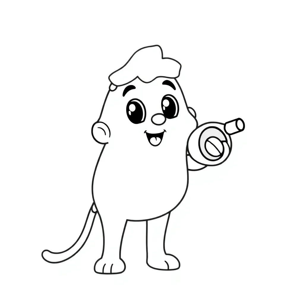 Childrens coloring page