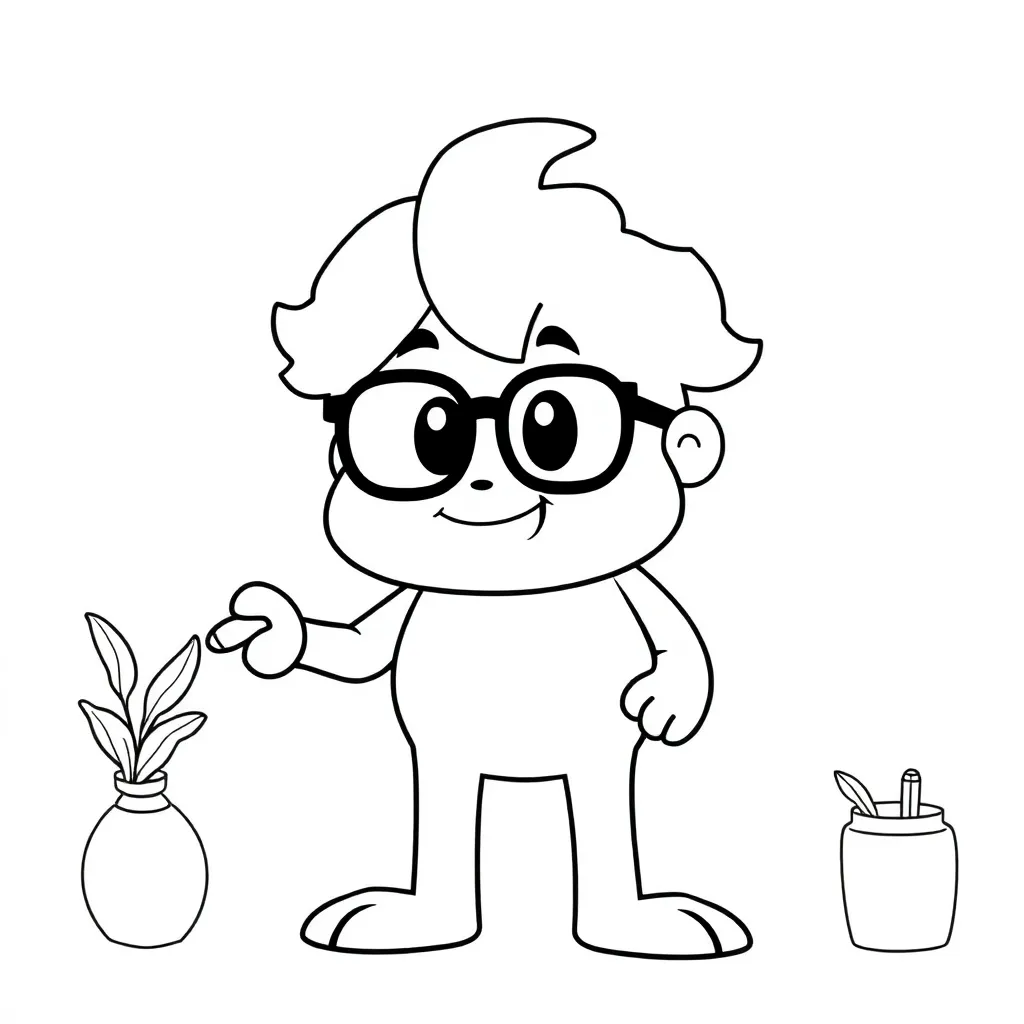 Childrens coloring page