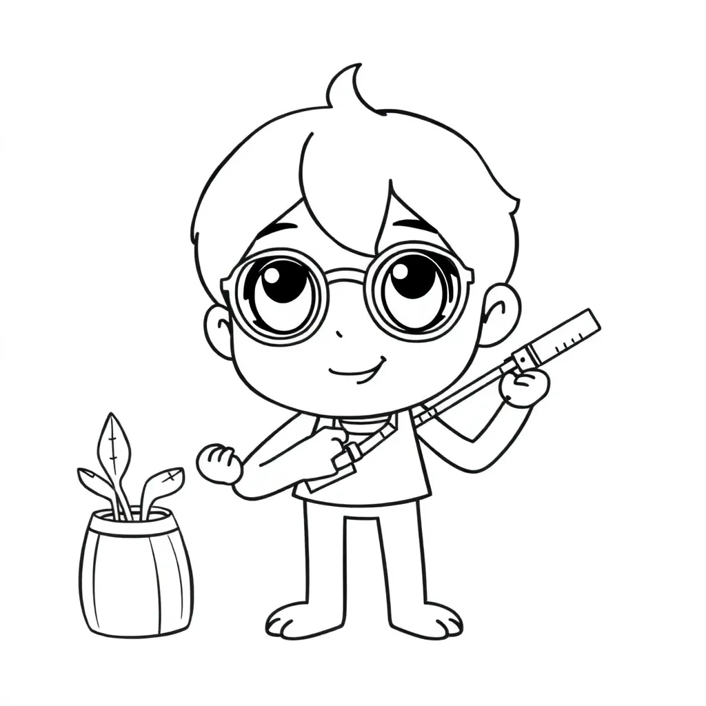 Childrens coloring page