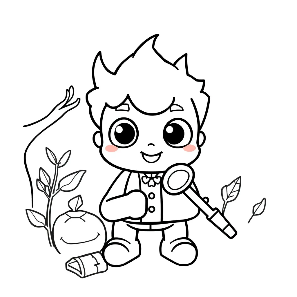 Childrens coloring page