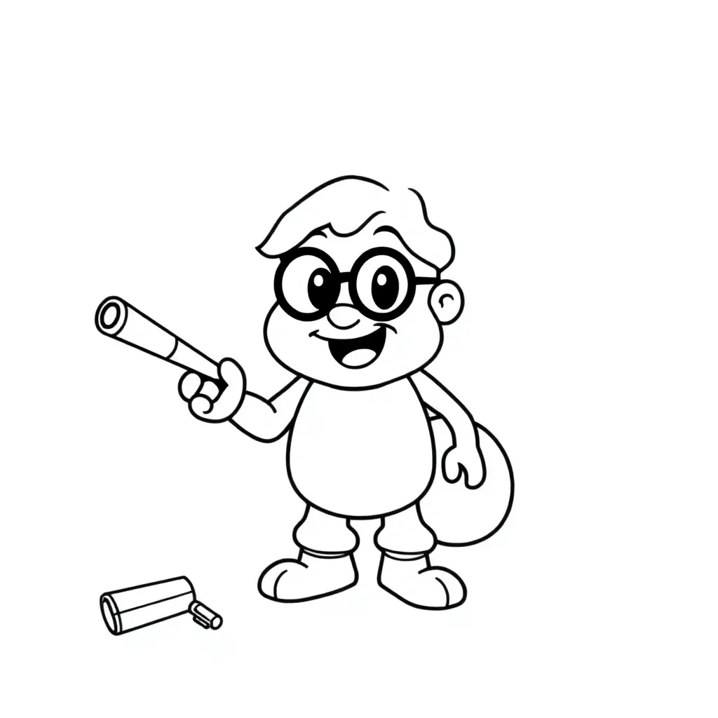 Childrens coloring page