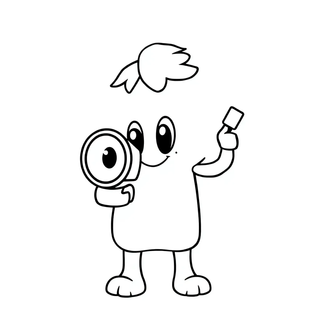 Childrens coloring page