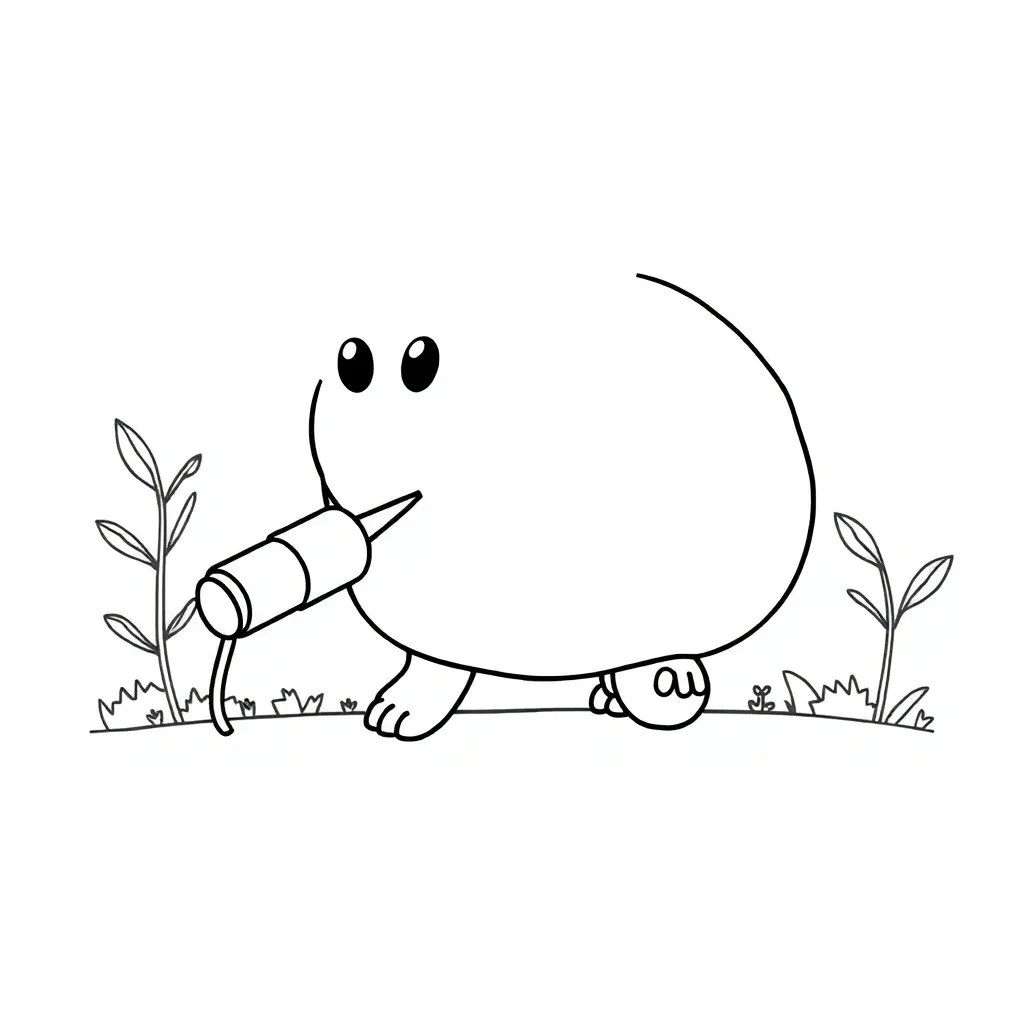 Childrens coloring page