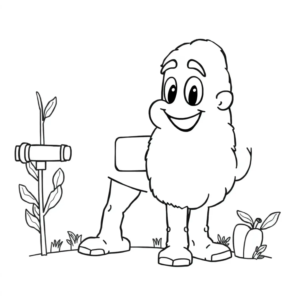 Childrens coloring page