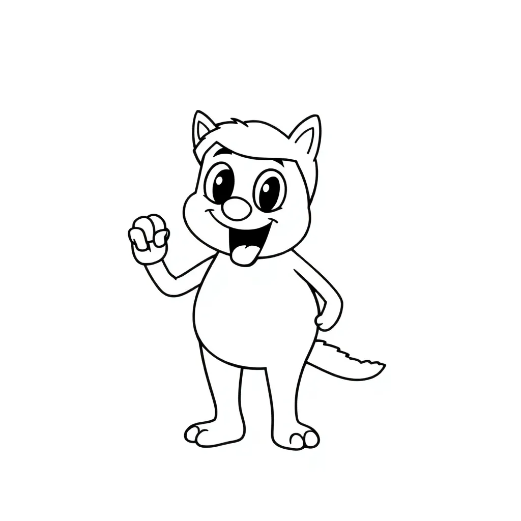 Childrens coloring page