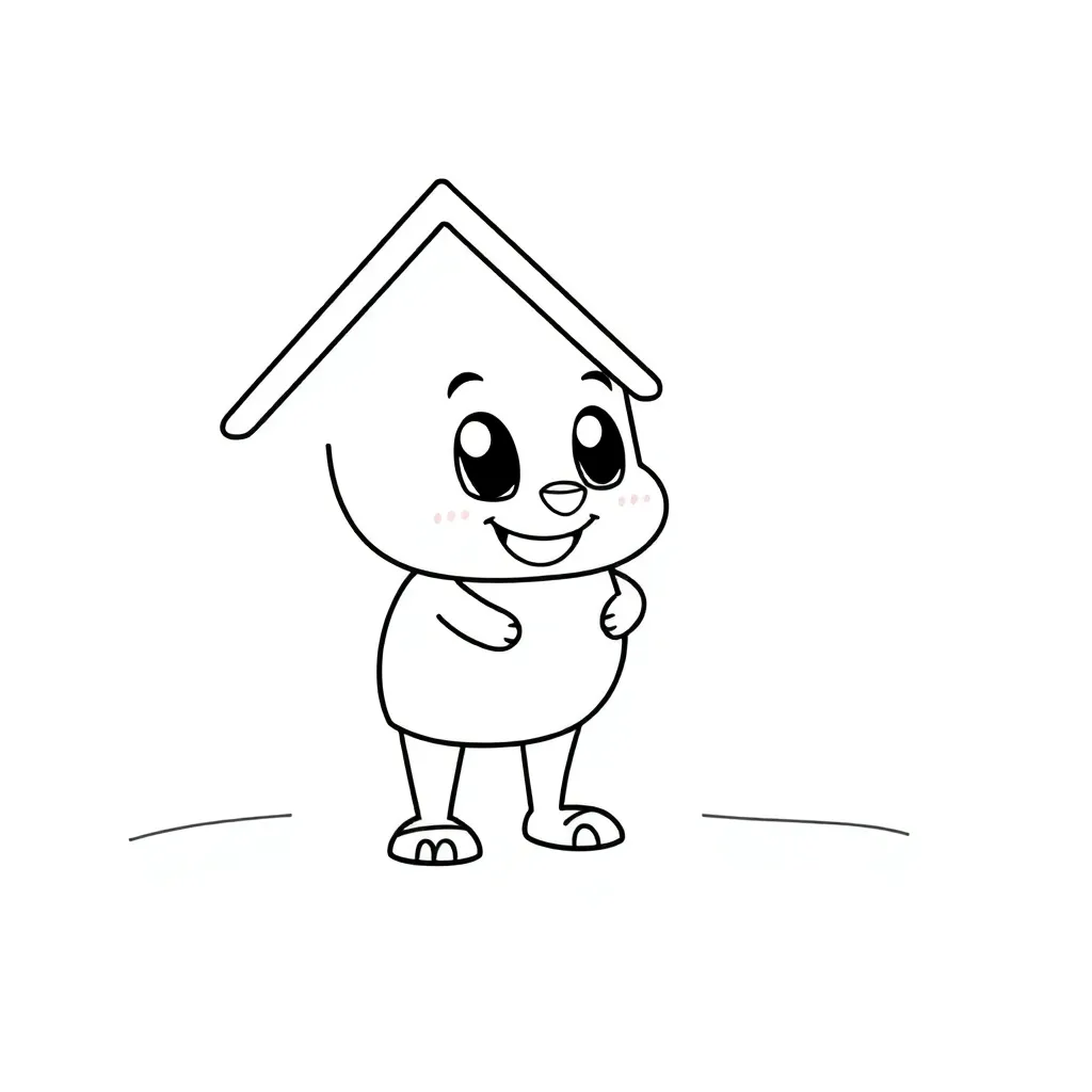 Childrens coloring page