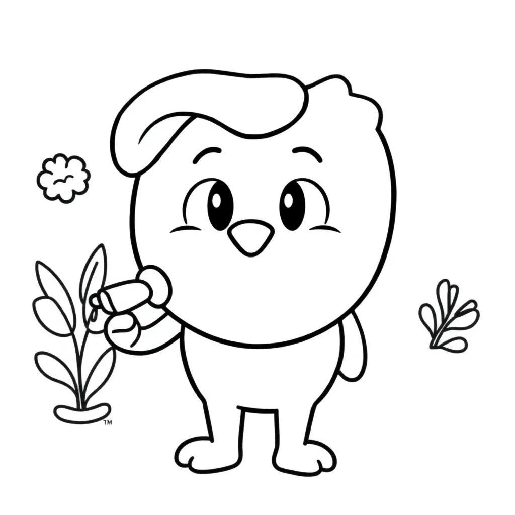 Childrens coloring page